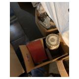 Antique Box Lot W/Shells and Ephemera