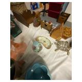 Hat Pin Holder and Bone Dish