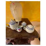 Blue and WHITE Tea Set