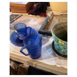 Shirley Temple Blue Glass