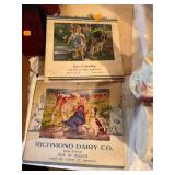 1948 Richmond Diary Ad Calanders