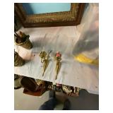 Brass Wall Hanging Candle Holder