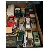 Assorted Antique Car Models