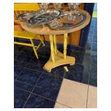 Yellow Bottom Table