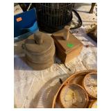 2 Antique Butter Press