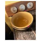 New and Antique Pottery Bowls