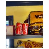 Redskins Cans, Throw Blankets, and Door Stop
