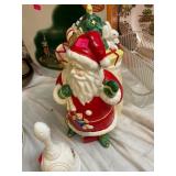 Vintage Japan Santa Cookie Jar