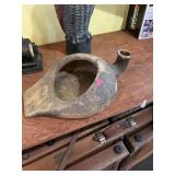 Antique Pottery Bed Pan