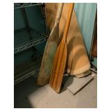 2 Wooden Oars