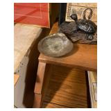 2 Brass Shells and Turtle Display