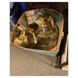 Pair of Brass Outdoor Lights