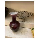 2 Piece Art Glass Lot