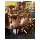 Henkel Harris Cherry Table 8 Chairs 4 Leaves