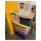 Storage Tubs With Lids