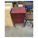 3 Drawer Painted Stand