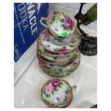 Antique Cup and Saucers Lot