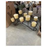 Candle Center Piece With Candles