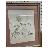 Local Artist Diane Jackson Signed Hummingbird