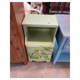 Painted 2 Drawer Night Stand