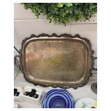 Silver Plate Serving Tray