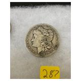 1882 S Morgan Silver Dollar