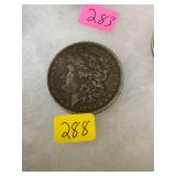1889 O Morgan Silver Dollar