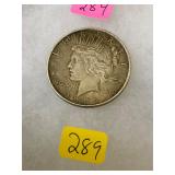 1922 Peace Silver Dollar