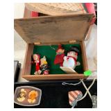 Antique Box and Vintage Christmas
