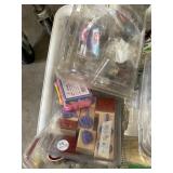 Stamps and Jewelry Making Lot
