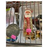 Vintage PEZ Santa No Feet in Plastic Dispenser