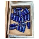 Cobalt Blue Bottle Lot
