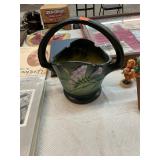 Roseville Handled Pottery Vase