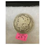 1881 O Morgan Silver Dollar