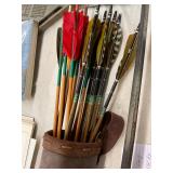Vintage Wooden Arrow Lot