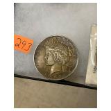 1922 Peace Silver Dollar