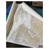 Chesapeake Bay Nautical Charts Map