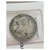 1819 Spanish King Ferdin VII Silver Reales