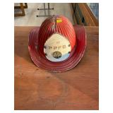 Antique PP FD Fire Dept Helmet
