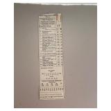 Rare White Stone-Greys Point Ferry Ticket