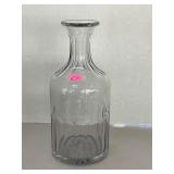 USN Etched Crystal Decanter