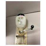 Vintage Daisy Wall Mount Coffee Grinder