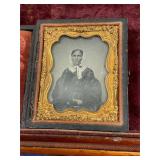 Antique Daguerreotype in Frame