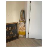 Royal Crown Cola Bottle Shaped Sign