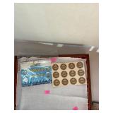 Woodfield Shrimp Labels and Shelter Island Oyster