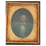 Antique Tin Type in Case