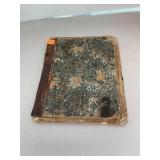 Antique 1870s Mcfarland Tappahannock Essex Ledger