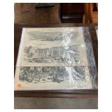 Strasburg Va & Fredericksburg Civil War Prints