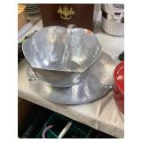 Pewter Bowl & Dish