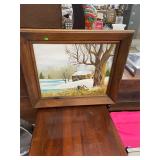 Signed Oil Winter Mill